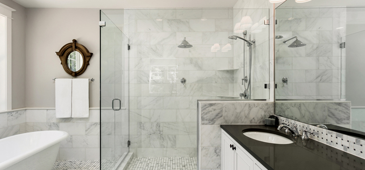 bathroom shower door installation in Delhi