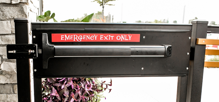 emergency push bar installation in Delhi