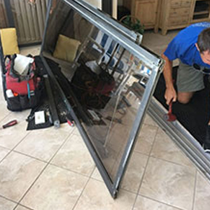 sliding glass door frame repair Delhi